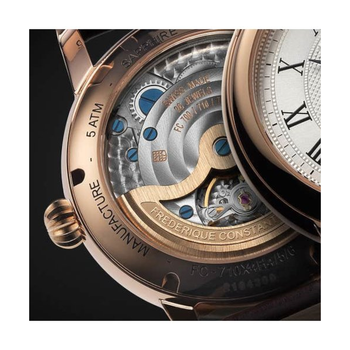 ZEGAREK FREDERIQUE CONSTANT MANUFACTURE CLASSIC DATE