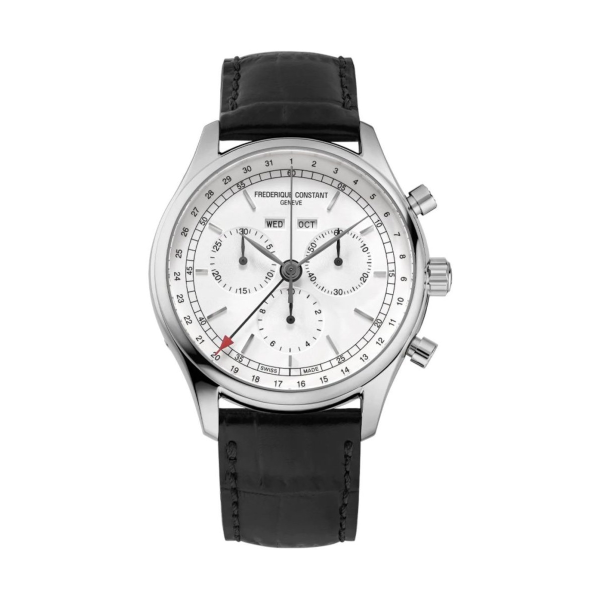 ZEGAREK FREDERIQUE CONSTANT CLASSICS QUARTZ CHRONOGRAPH TRIPLE CALENDAR
