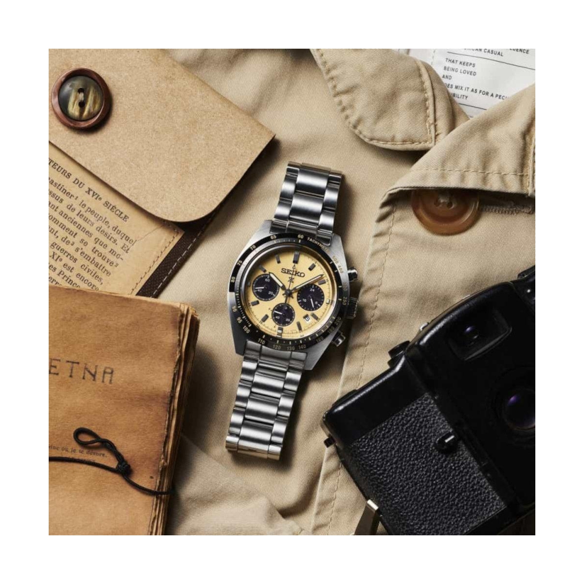 ZEGAREK SEIKO PROSPEX SPEEDTIMER SOLAR CHRONOGRAPH