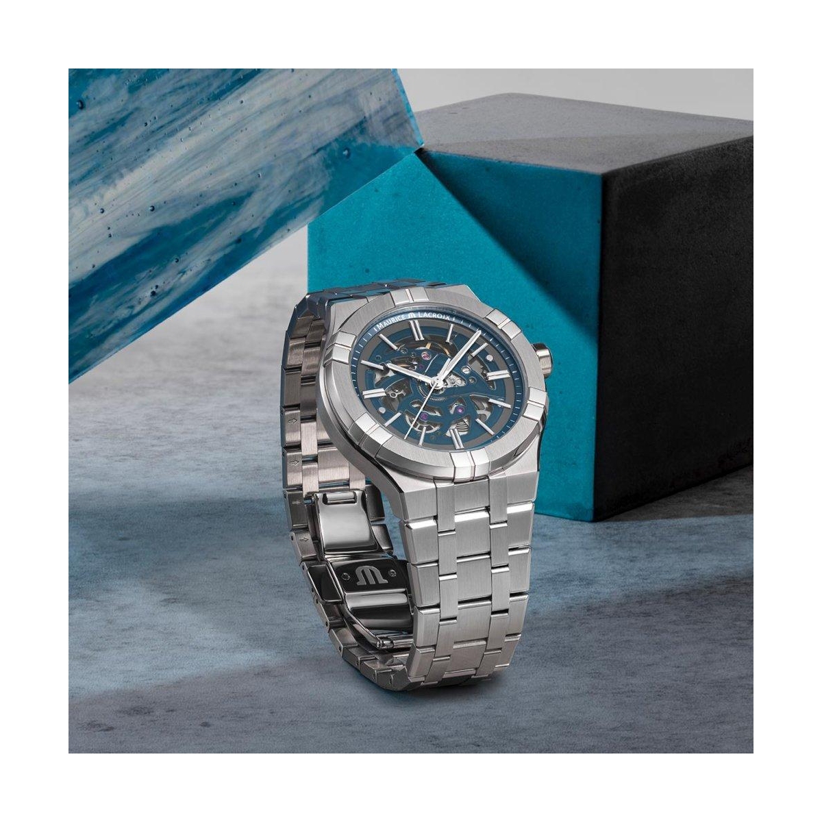 ZEGAREK MAURICE LACROIX AIKON AUTOMATIC SKELETON