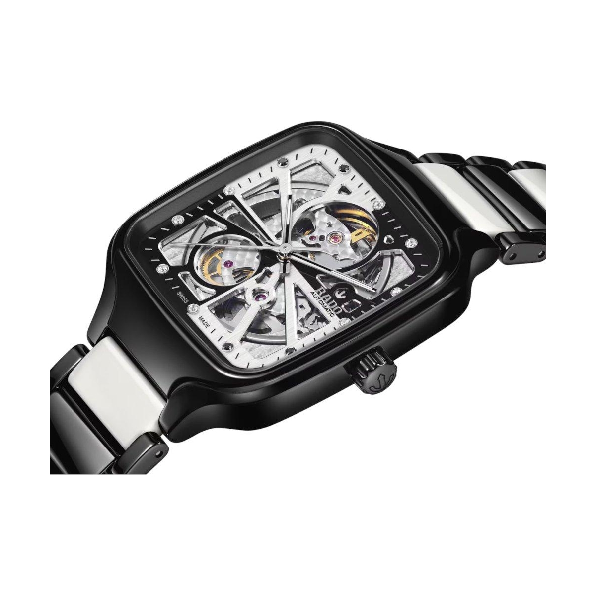 ZEGAREK RADO TRUE SQUARE AUTOMATIC OPEN HEART DIAMONDS LIMITED EDITION