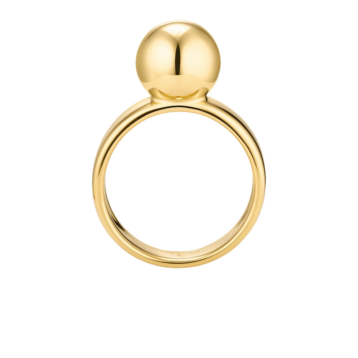 Pierścionek Gold Bubble