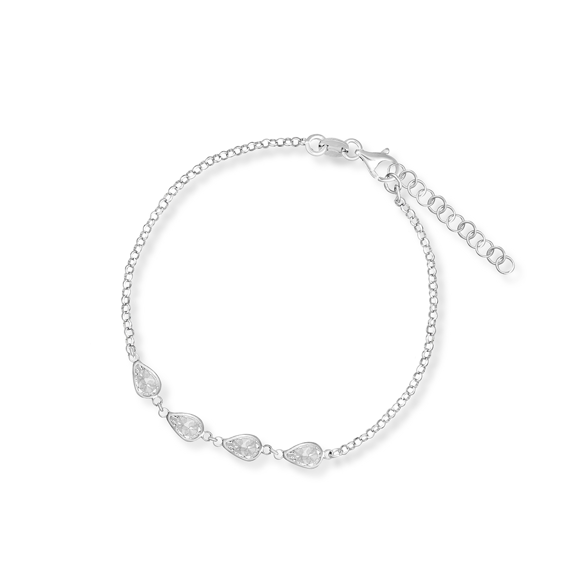 Bransoleta srebrna W.KRUK