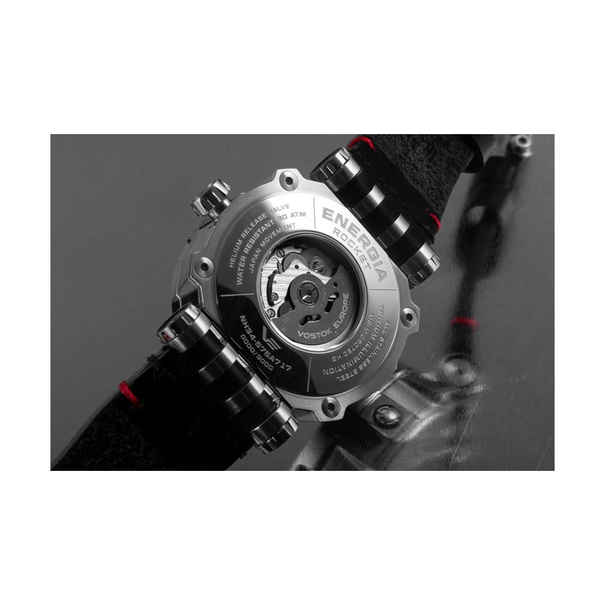 ZEGAREK VOSTOK EUROPE ENERGIA ROCKET AUTOMATIC GMT