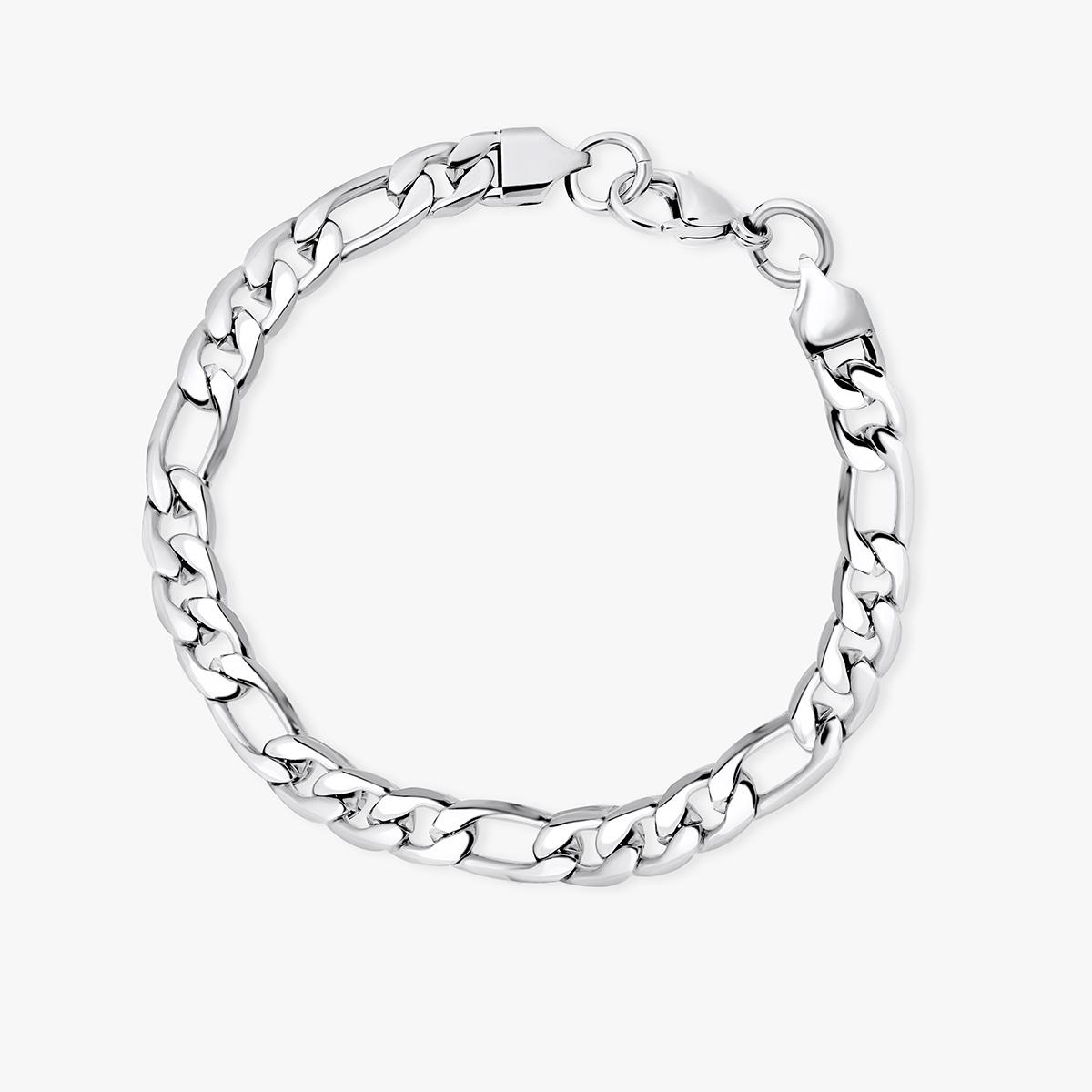 Bransoleta stalowa figaro