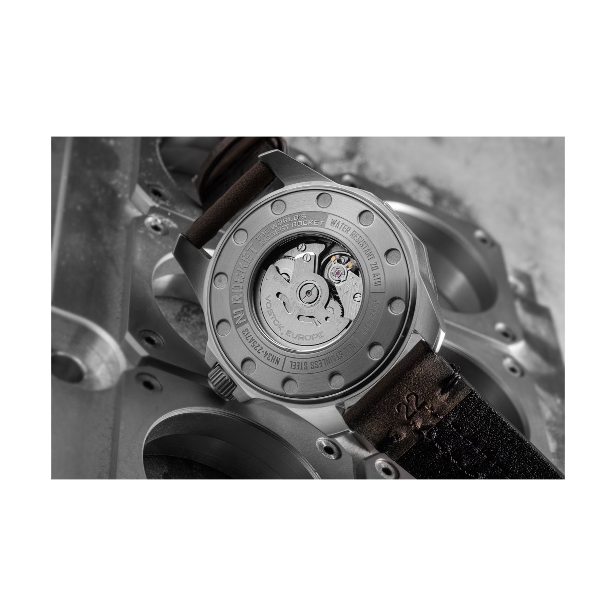 ZEGAREK VOSTOK EUROPE ROCKET N-1 AUTOMATIC GMT