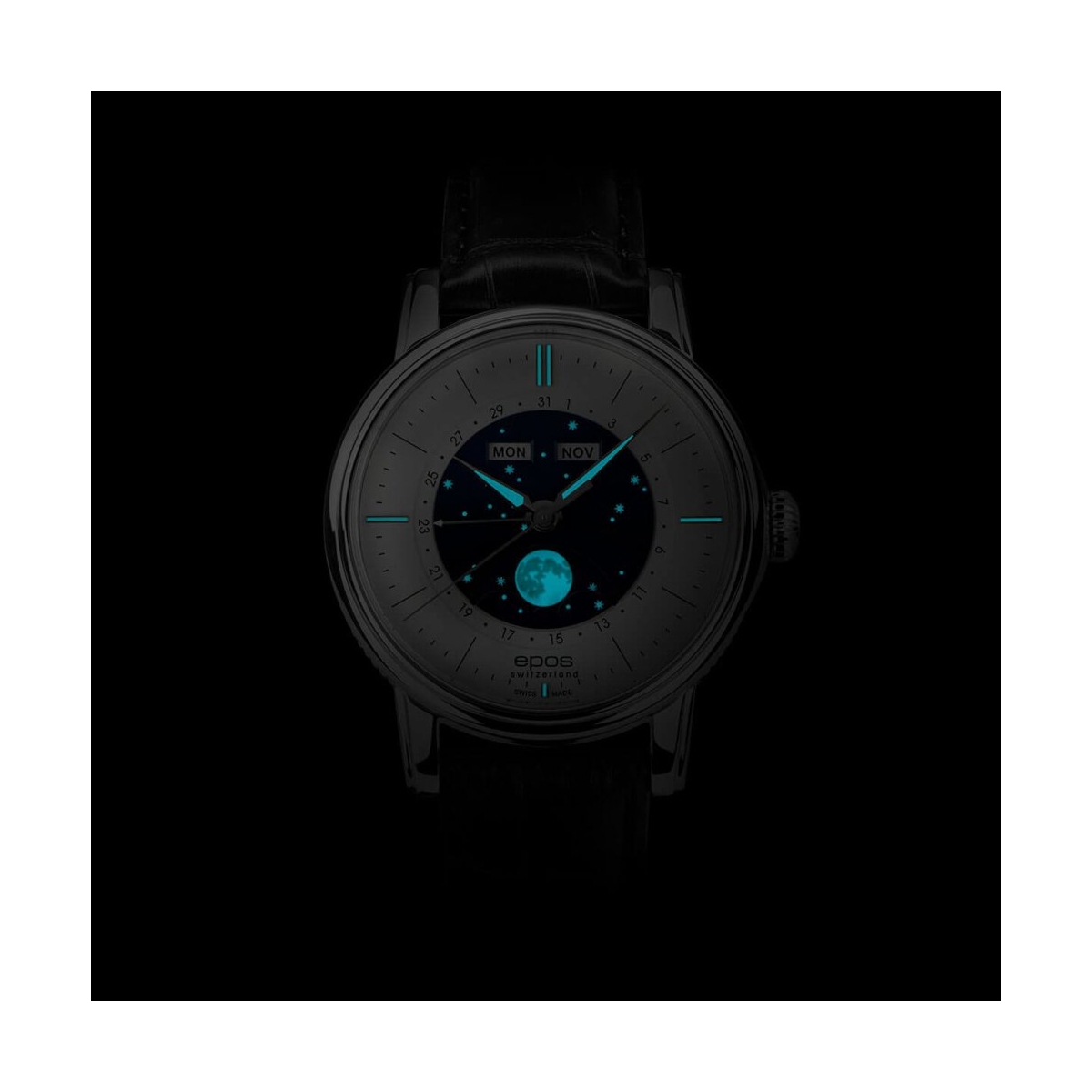 ZEGAREK EPOS ARTISTRY 3439 BM CLASSIC AUTOMATIC MOONPHASE