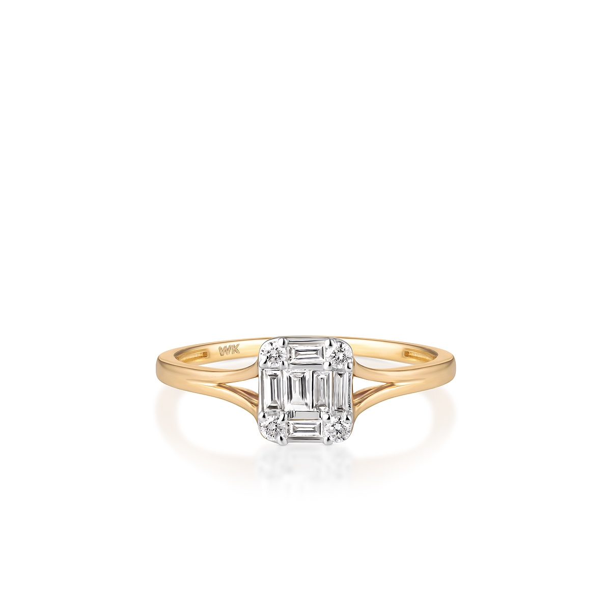 Pierścionek złoty W.KRUK