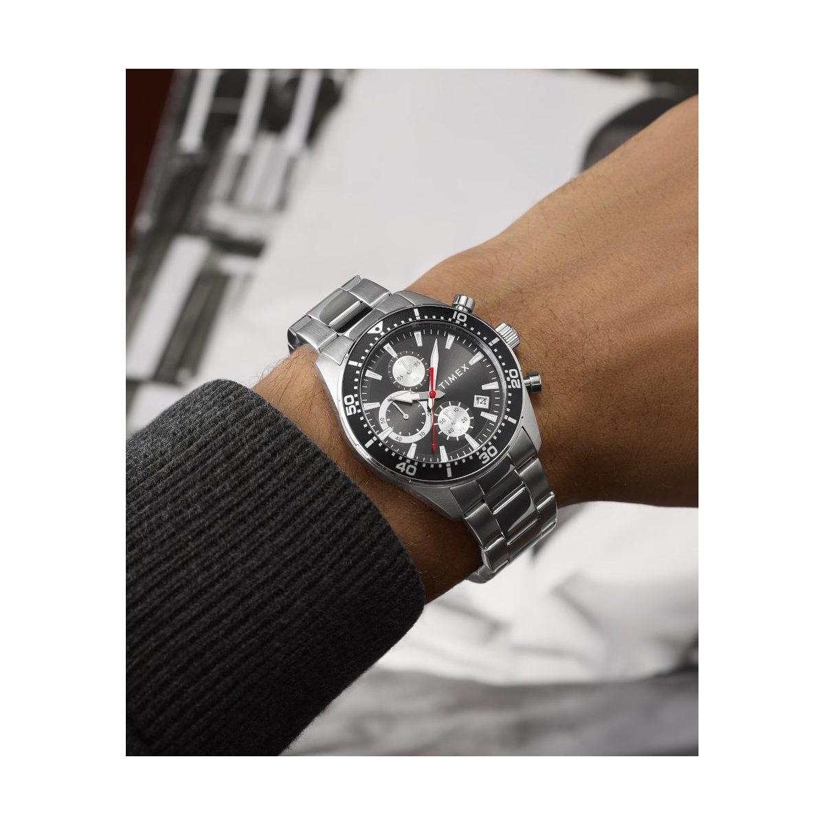 ZEGAREK TIMEX RIDGEFIELD CHRONOGRAPH