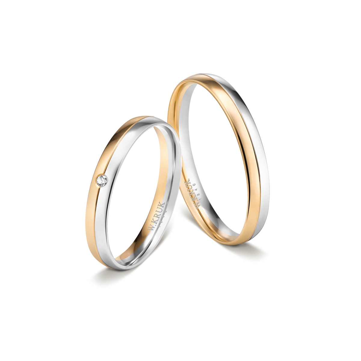 Obrączka złota SACRUM damska