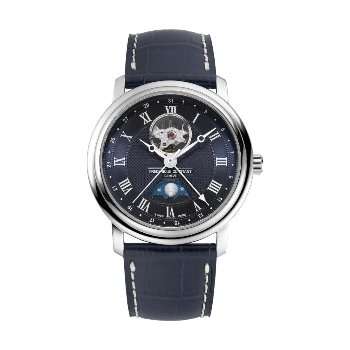 ZEGAREK FREDERIQUE CONSTANT CLASSICS HEART BEAT MOONPHASE DATE