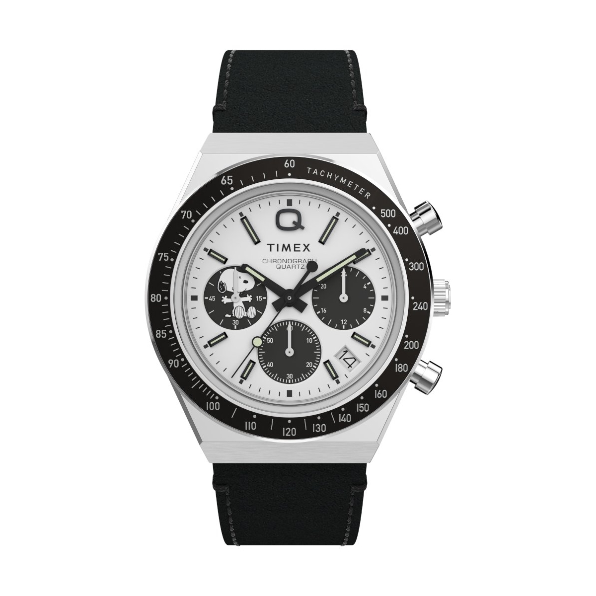 ZEGAREK TIMEX Q TIMEX CHRONOGRAPH X PEANUTS SNOOPY