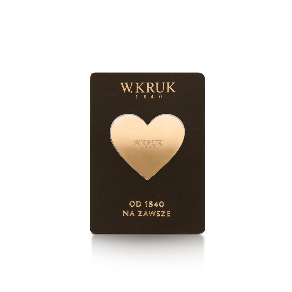 Złota blaszka W.KRUK