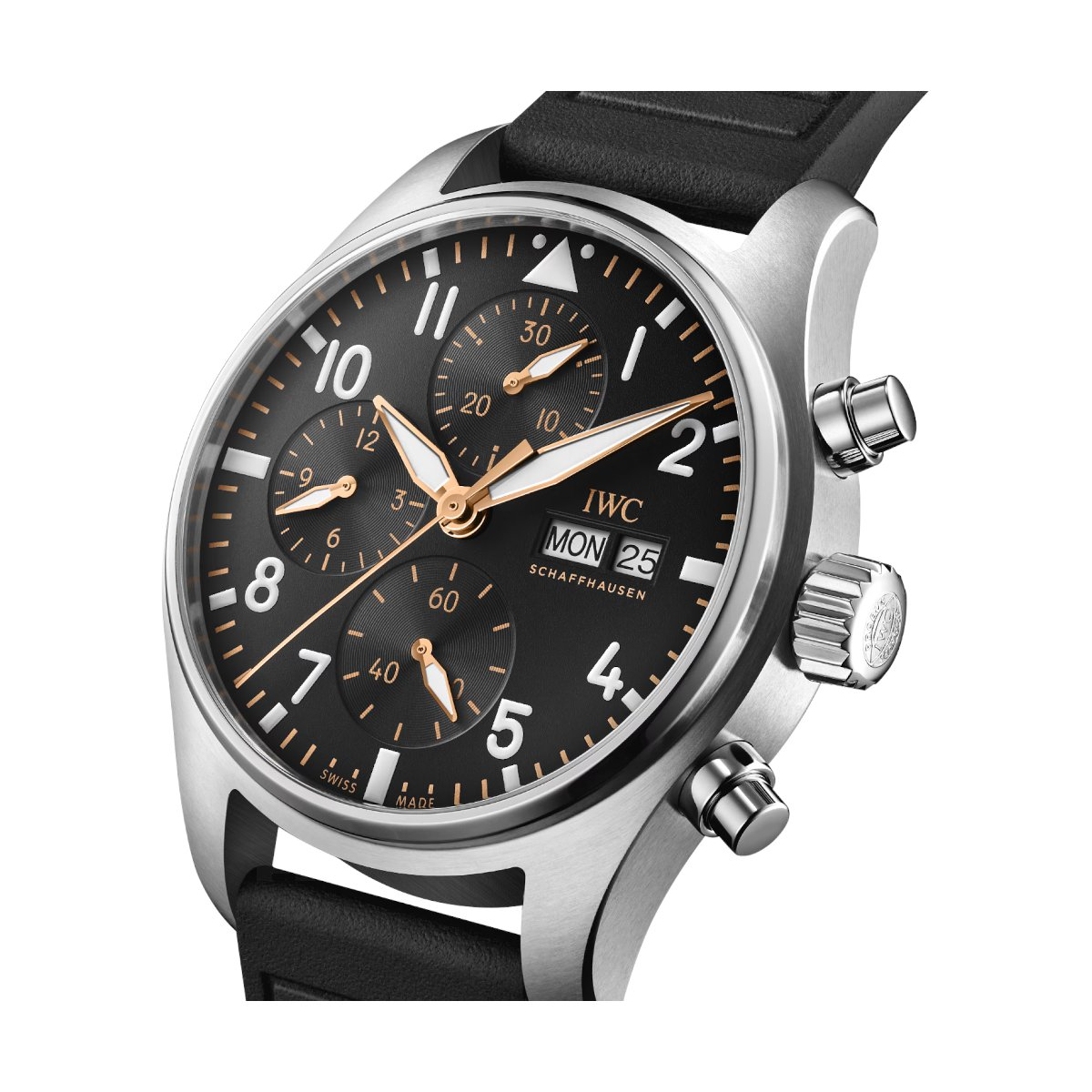 ZEGAREK IWC SCHAFFHAUSEN PILOT''S CHRONOGRAPH APXGP