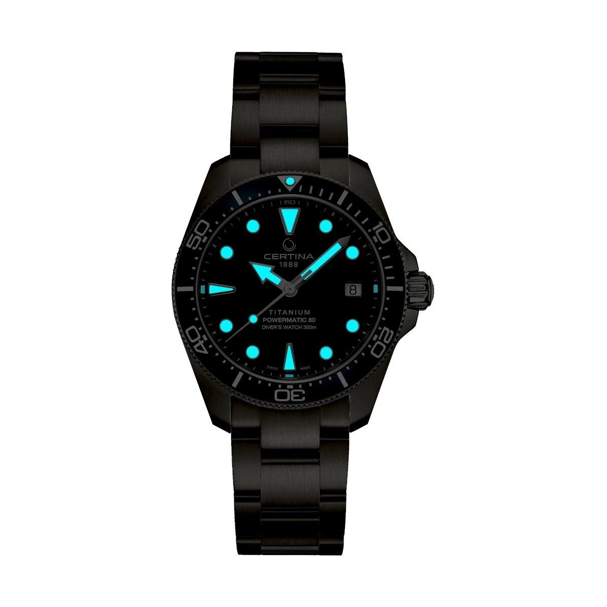 ZEGAREK CERTINA DS ACTION DIVER 38MM TITANIUM