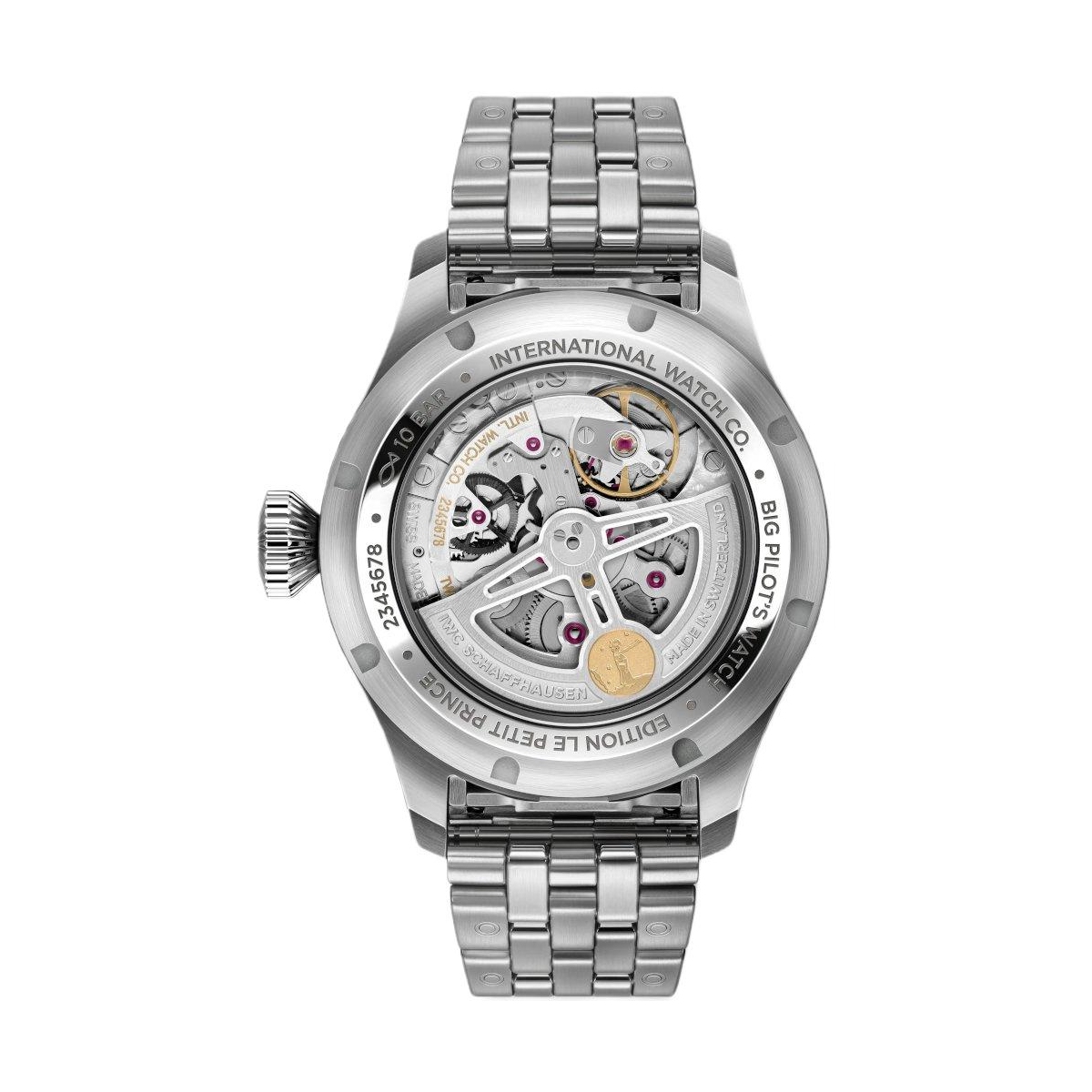 ZEGAREK IWC SCHAFFHAUSEN BIG PILOT'S PERPETUAL CALENDAR PROSET LE PETIT PRINCE