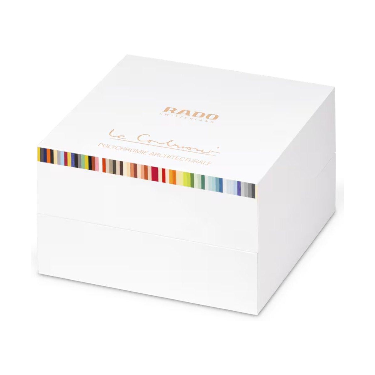 ZEGAREK RADO TRUE ROUND THINLINE LES COULEURS LE CORBUSIER