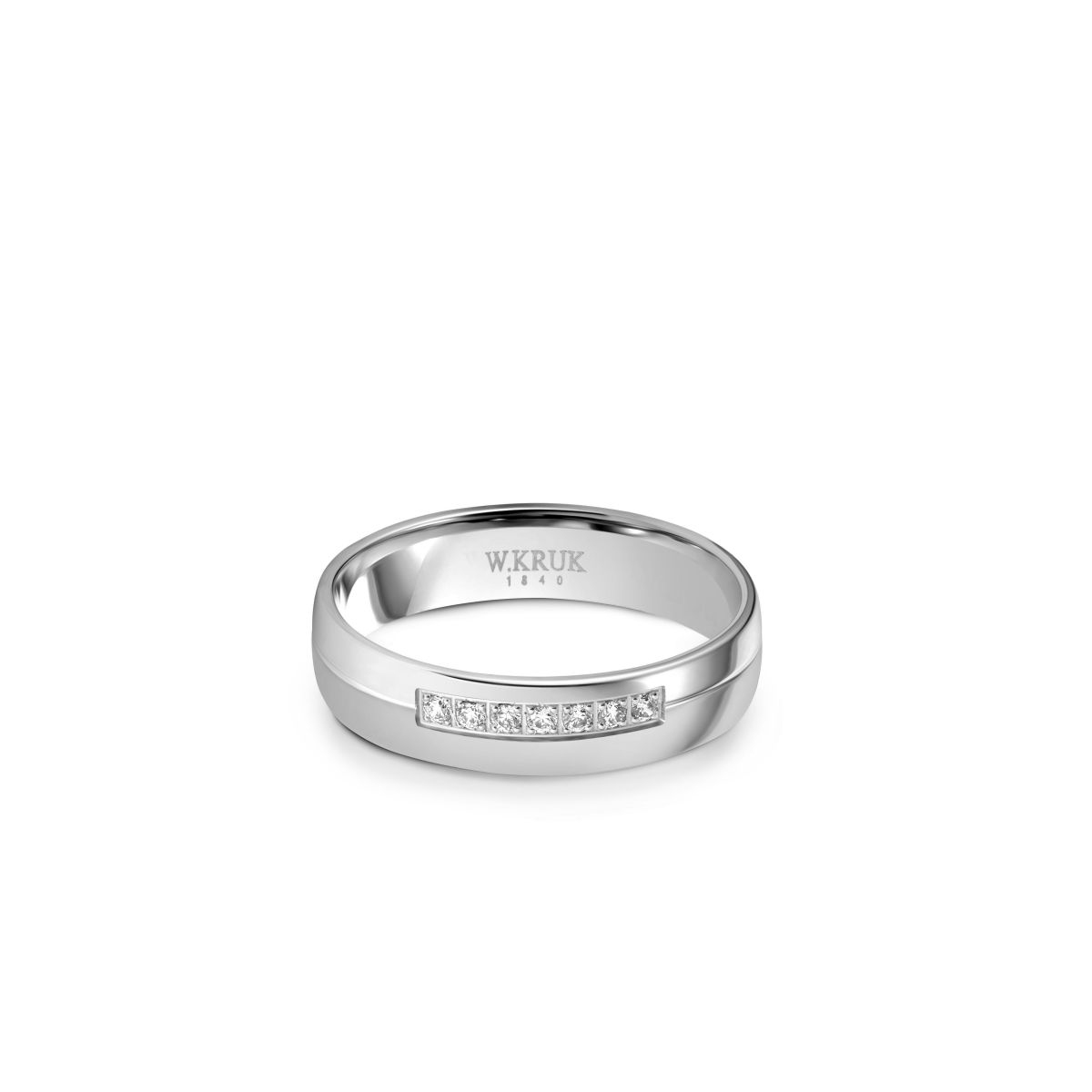 Komplet obrączek złotych PINK