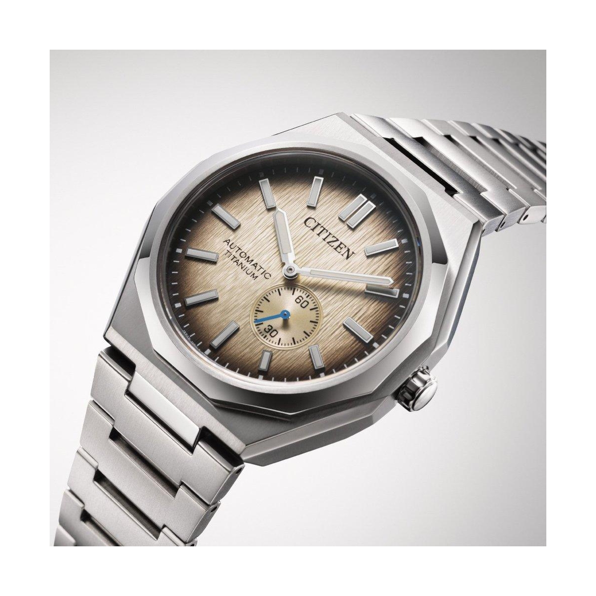 ZEGAREK CITIZEN SUPER TITANIUM ZENSHIN MECHANICAL