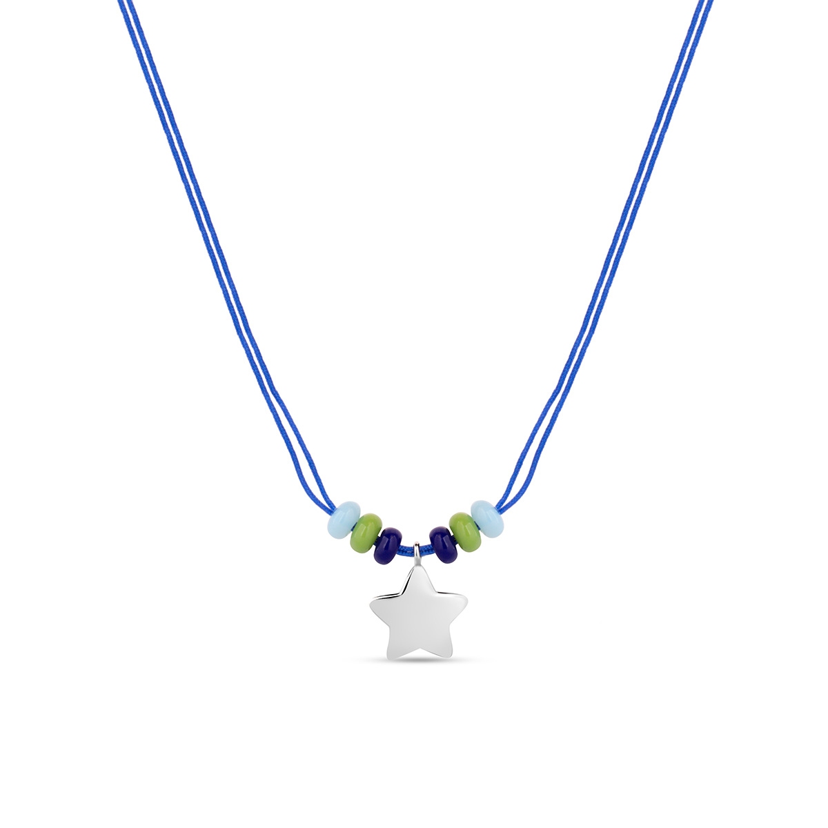 Naszyjnik srebrny z motywem gwiazdki