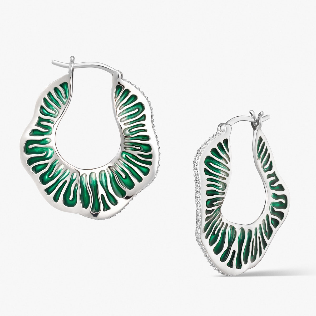 Kolczyki srebrne Imaginarium