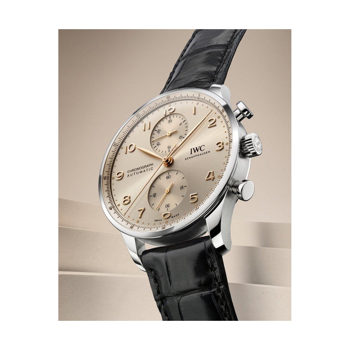 ZEGAREK IWC SCHAFFHAUSEN PORTUGIESER AUTOMATIC CHRONOGRAPH