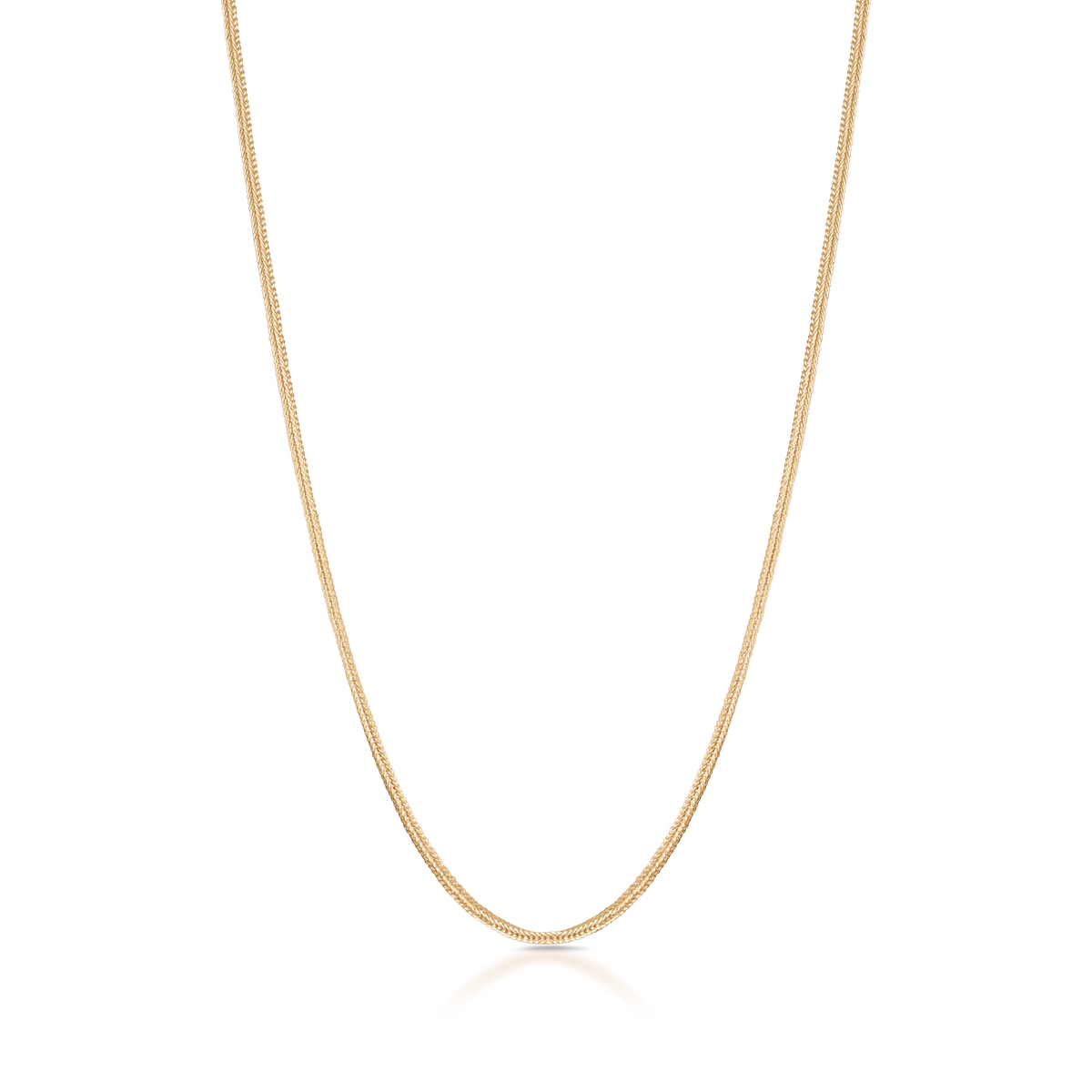 Łańcuszek złoty lisi ogon