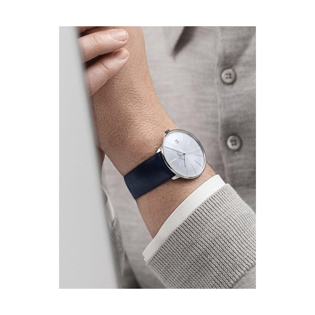 ZEGAREK JUNGHANS MEISTER FEIN AUTOMATIC SIGNATUR