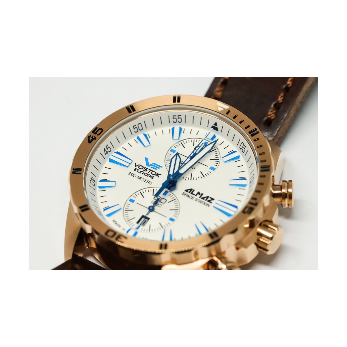 ZEGAREK VOSTOK EUROPE ALMAZ SPACE STATION CHRONO