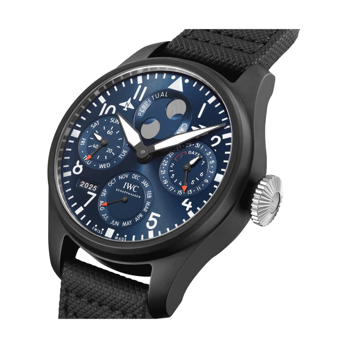 ZEGAREK IWC SCHAFFHAUSEN BIG PILOT''S PERPETUAL CALENDAR EDITION ''RODEO DRIVE''