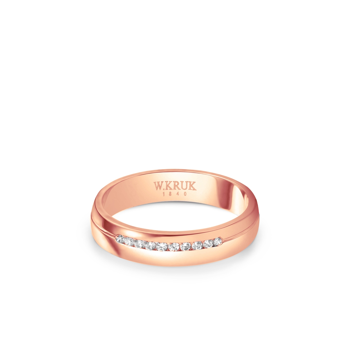 Obrączka złota DONARE damska