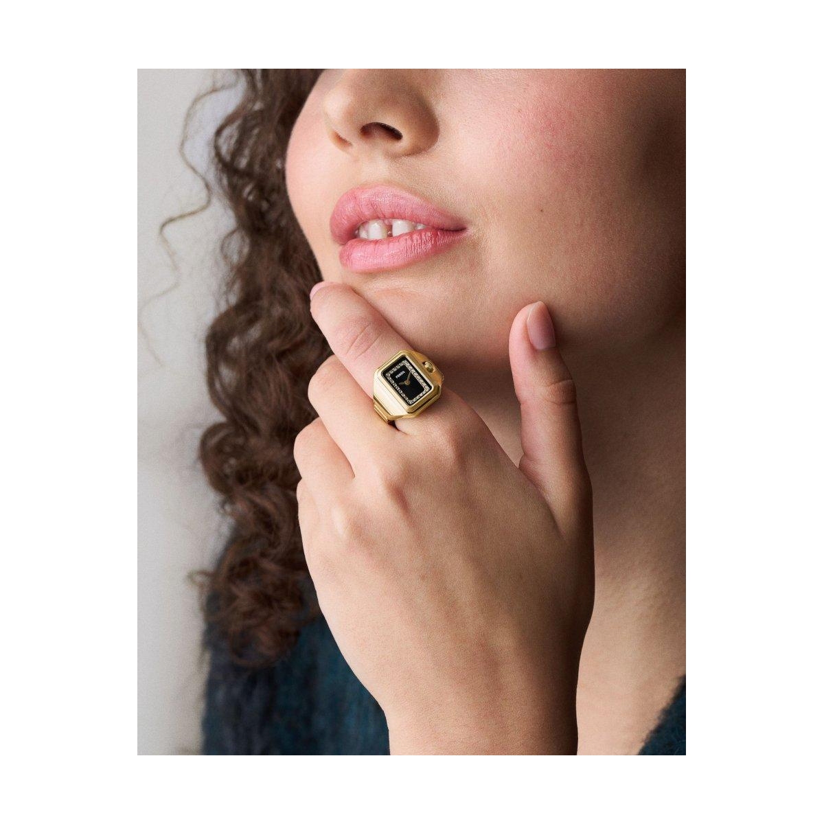 ZEGAREK FOSSIL RAQUEL WATCH RING