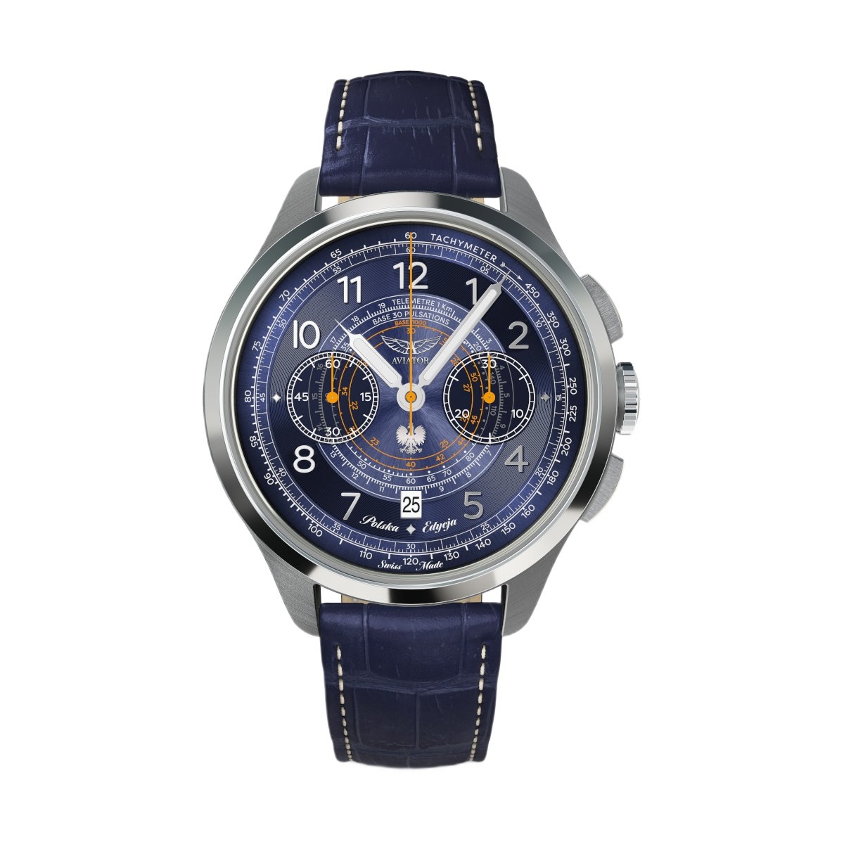ZEGAREK AVIATOR HERITAGE CHRONOGRAPH TRIMETER POLISH LIMITED EDITION