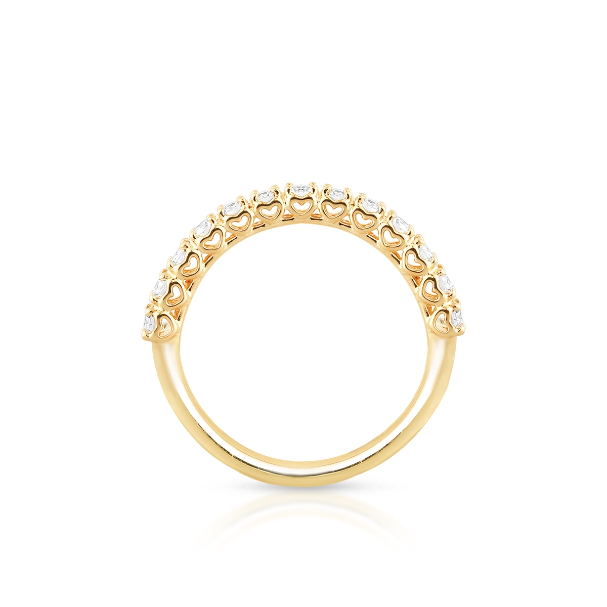 Pierścionek złoty Recarlo