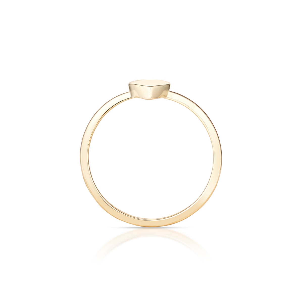 Pierścionek srebrny pozłacany W.KRUK