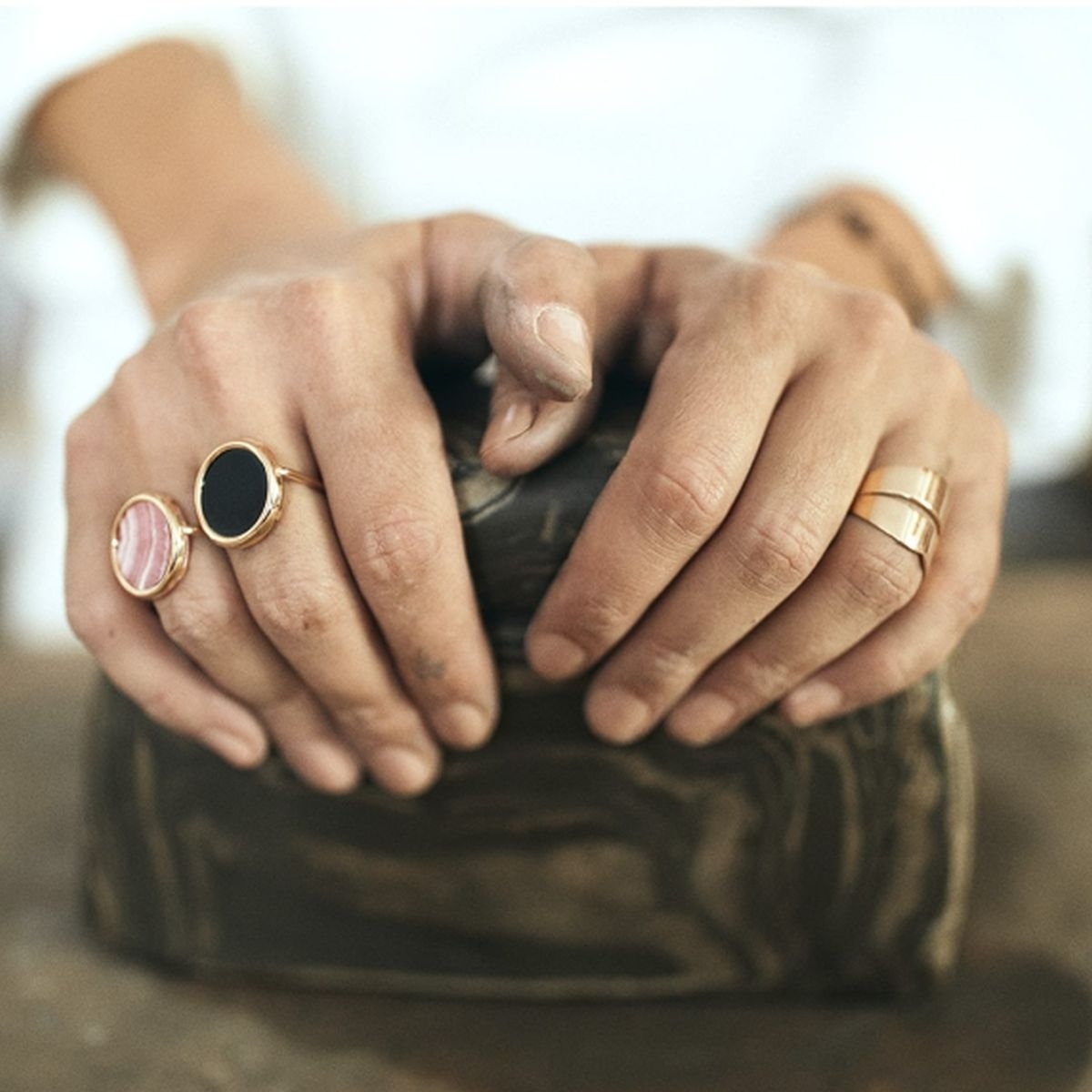 Pierścionek złoty Ginette NY