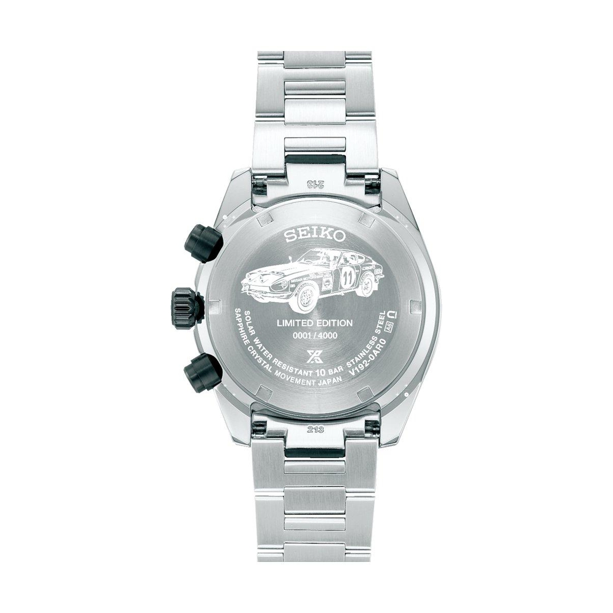 ZEGAREK SEIKO PROSPEX SPEEDTIMER SOLAR CHRONOGRAPH X DATSUN LIMITED EDITION