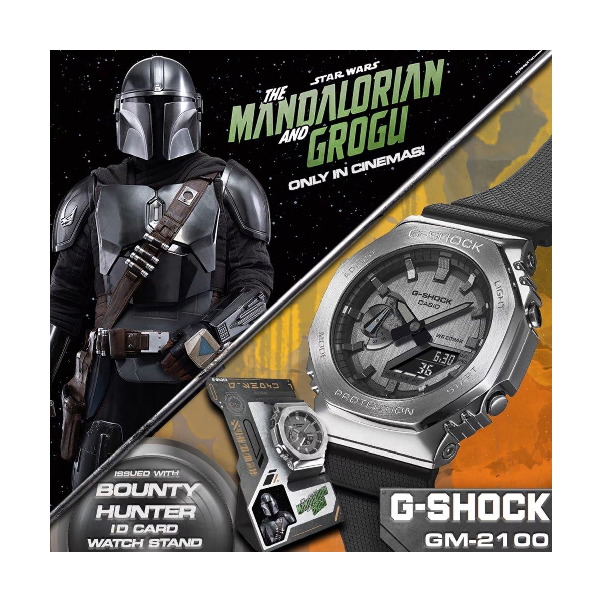 ZEGAREK G-SHOCK ANALOG-DIGITAL 2100 SERIES X STAR WARS