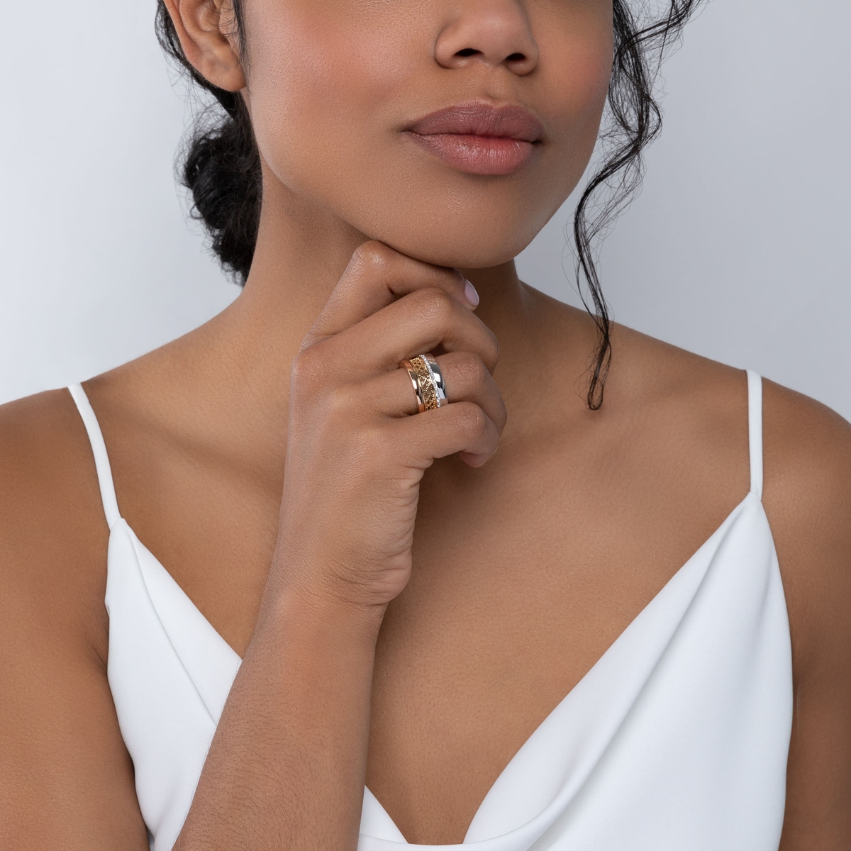 Pierścionek złoty Birks