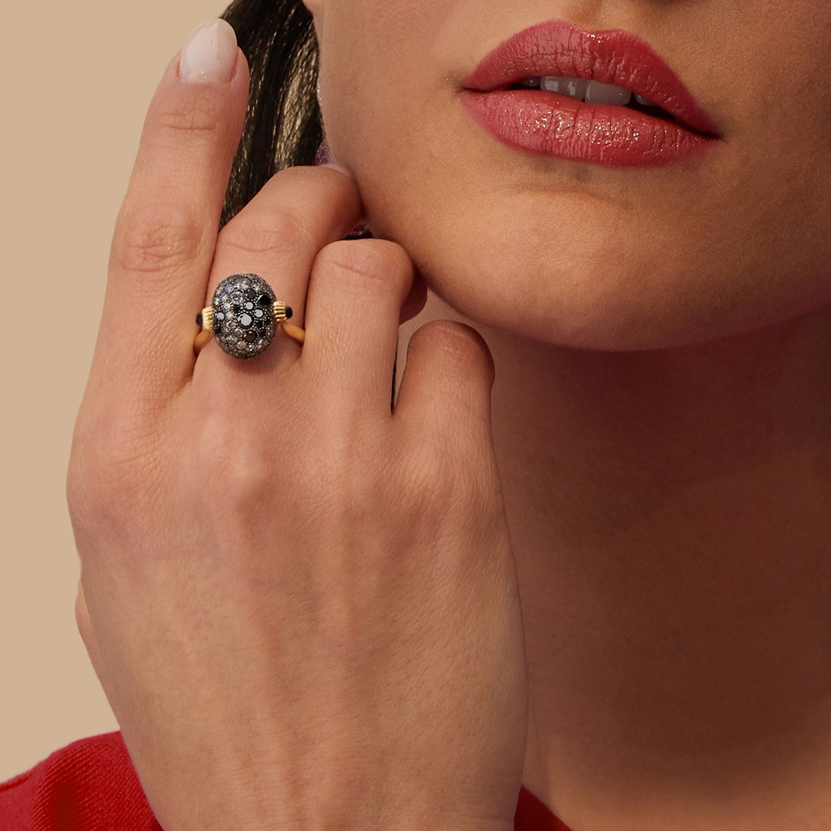 Pierścionek złoty Nanis