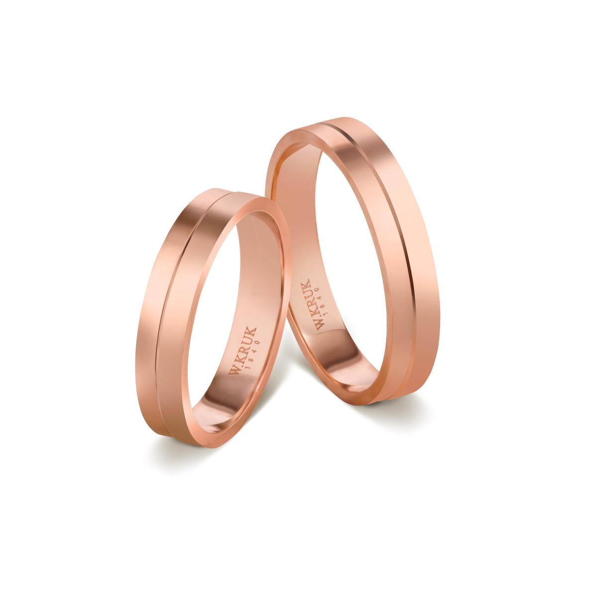 Obrączka złota SACRAMENTA