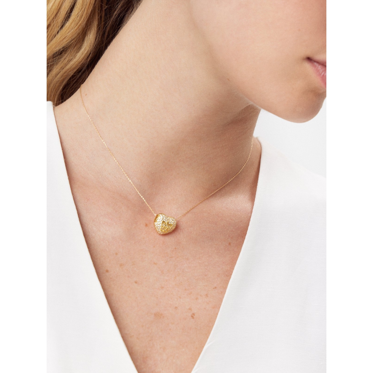 Zawieszka srebrna z cyrkoniami Emblems