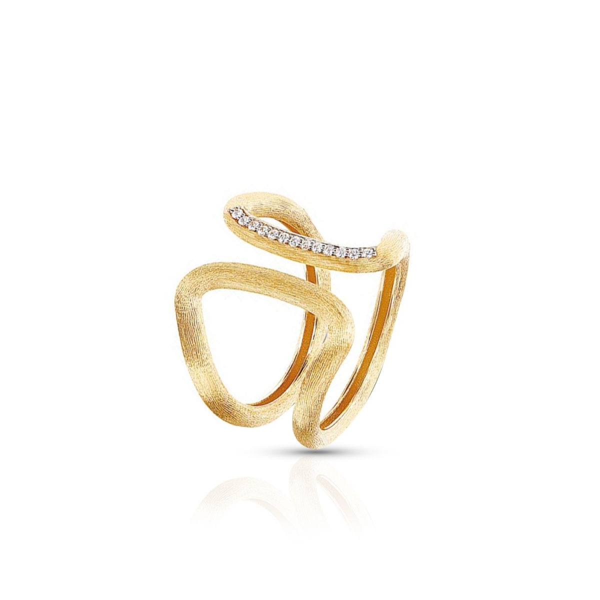 Pierścionek złoty Nanis