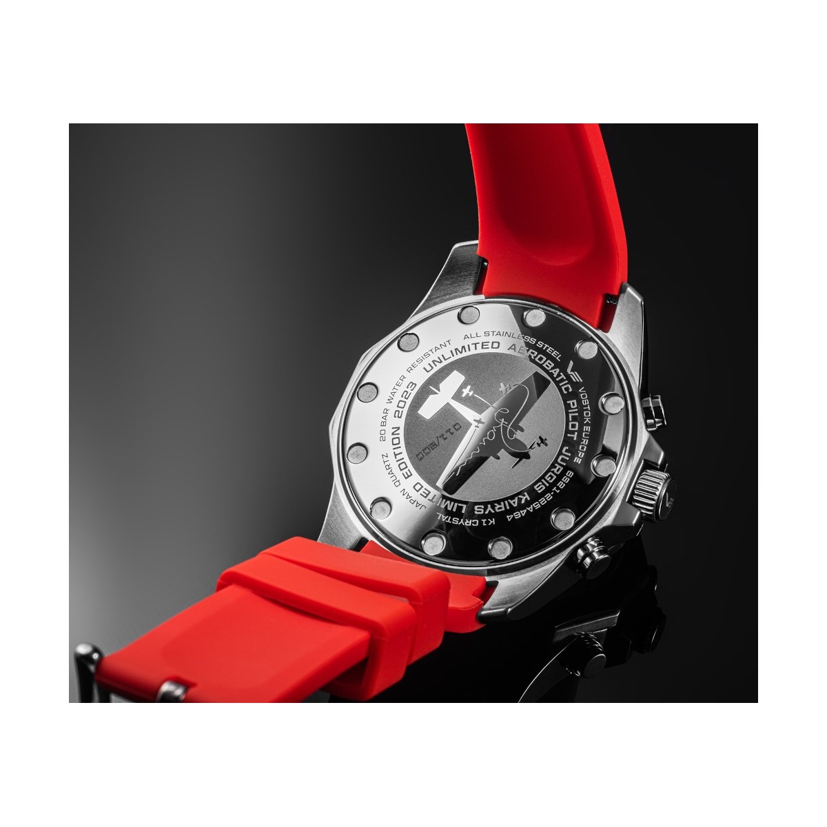 ZEGAREK VOSTOK EUROPE ROCKET N-1 JURGIS KAIRYS CHRONO SPECIAL EDITION
