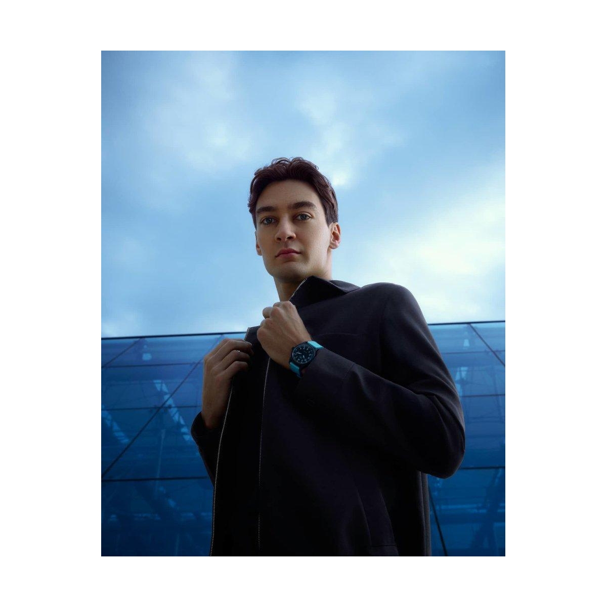 ZEGAREK IWC SCHAFFHAUSEN PILOT'S AUTOMATIC 41 GEORGE RUSSELL LIMITED EDITION