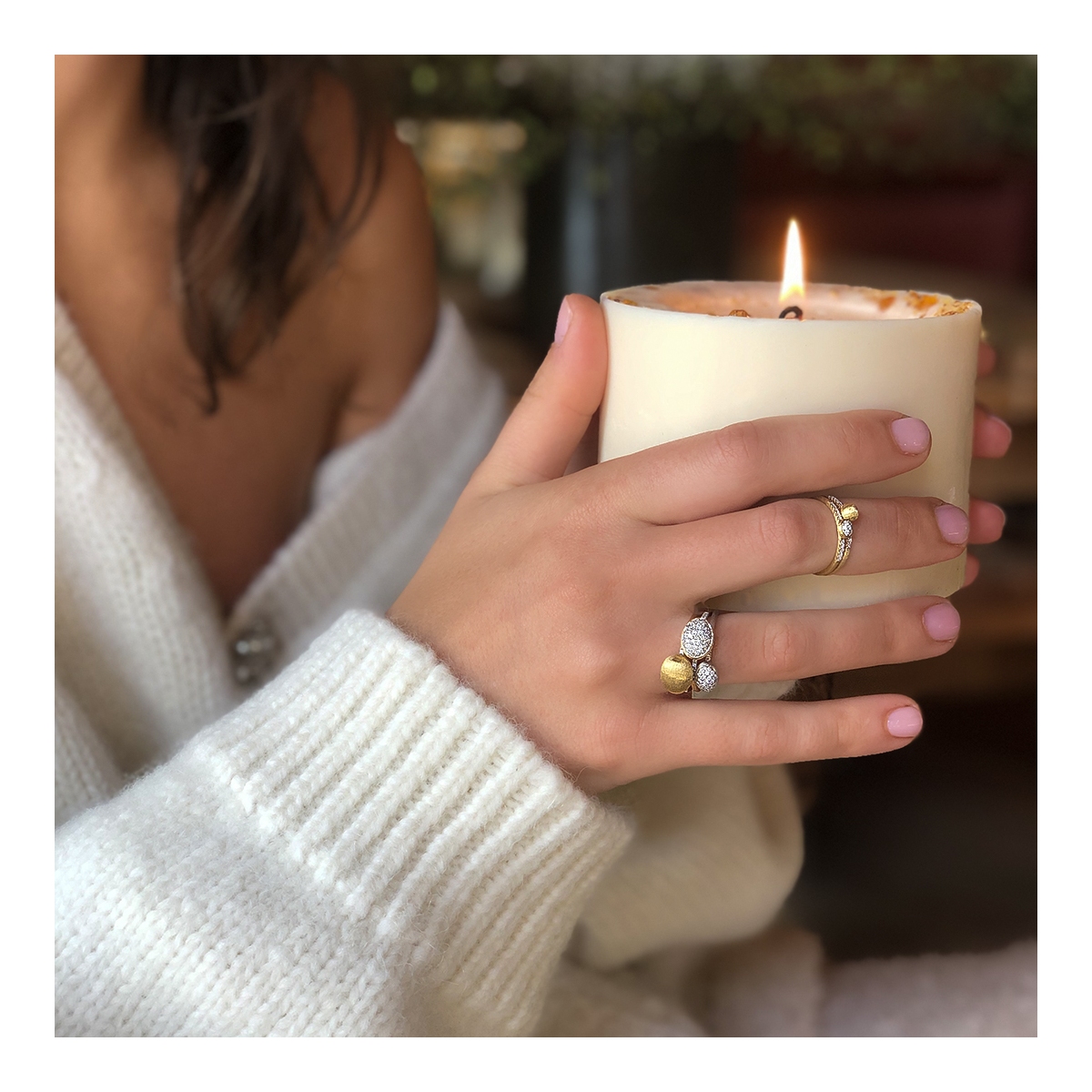 Pierścionek złoty Nanis