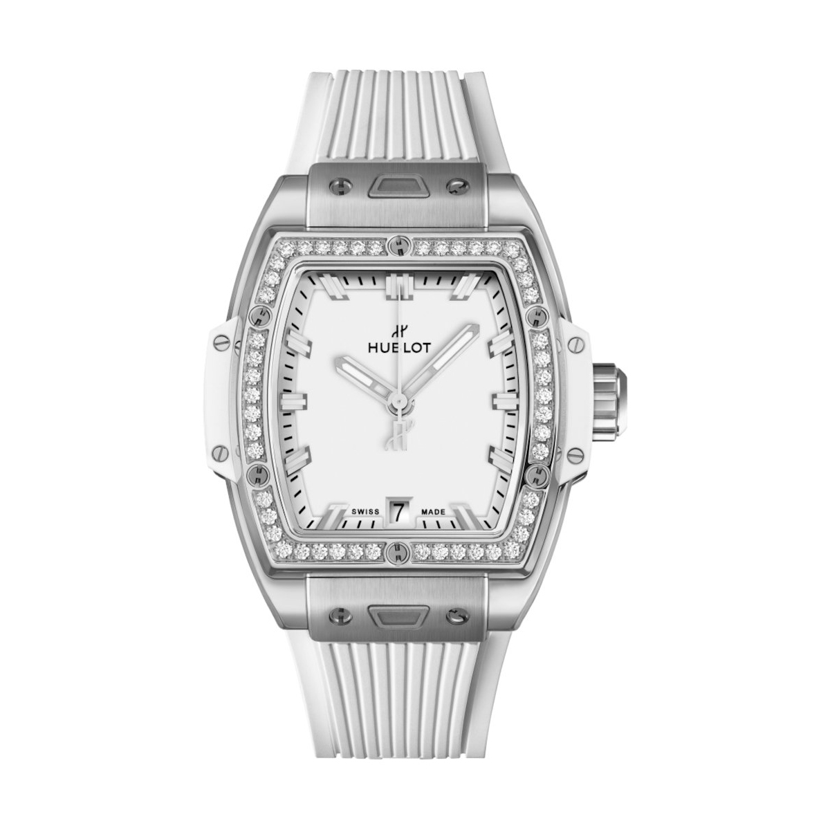 ZEGAREK HUBLOT SPIRIT OF BIG BANG TITANIUM WHITE DIAMONDS