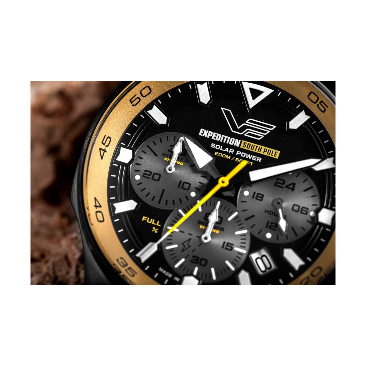 ZEGAREK VOSTOK EUROPE EXPEDITION SOUTH POLE SOLAR CHRONO