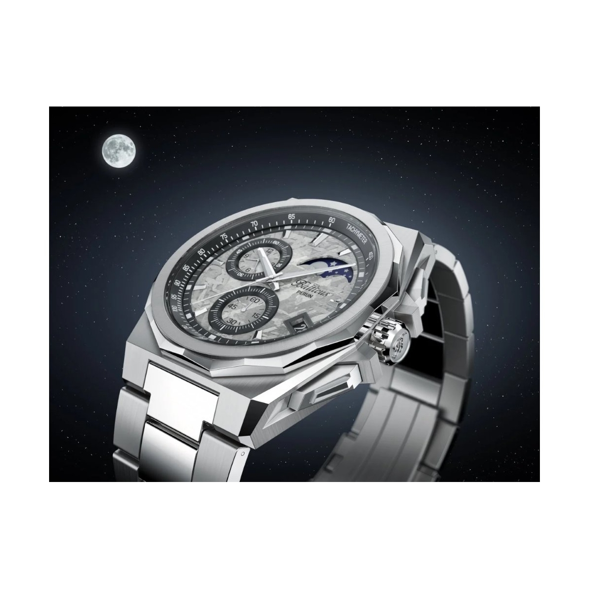 ZEGAREK BALTICUS PERUN MOONPHASE CHRONOGRAPH LIMITED EDITION