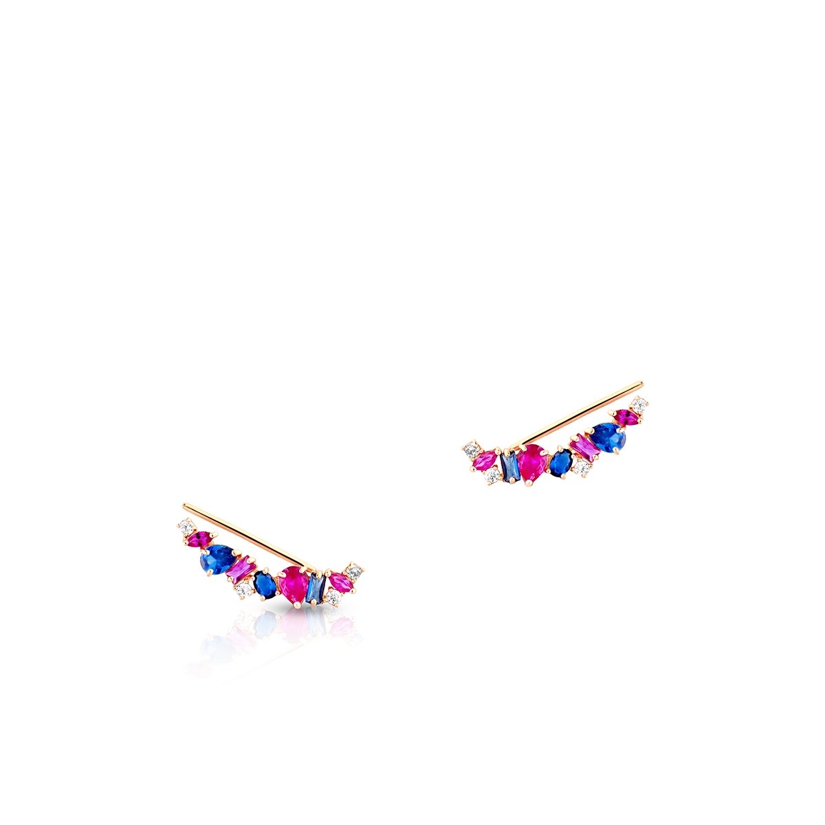 Nausznice złote Impresje